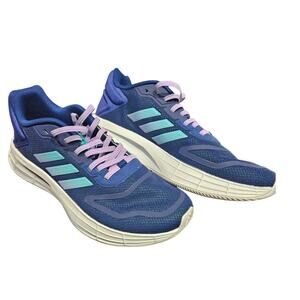 adidas Women's Duramo Sl 2.0 Running Shoe Legacy Indigo Mint Light Purple 7.5